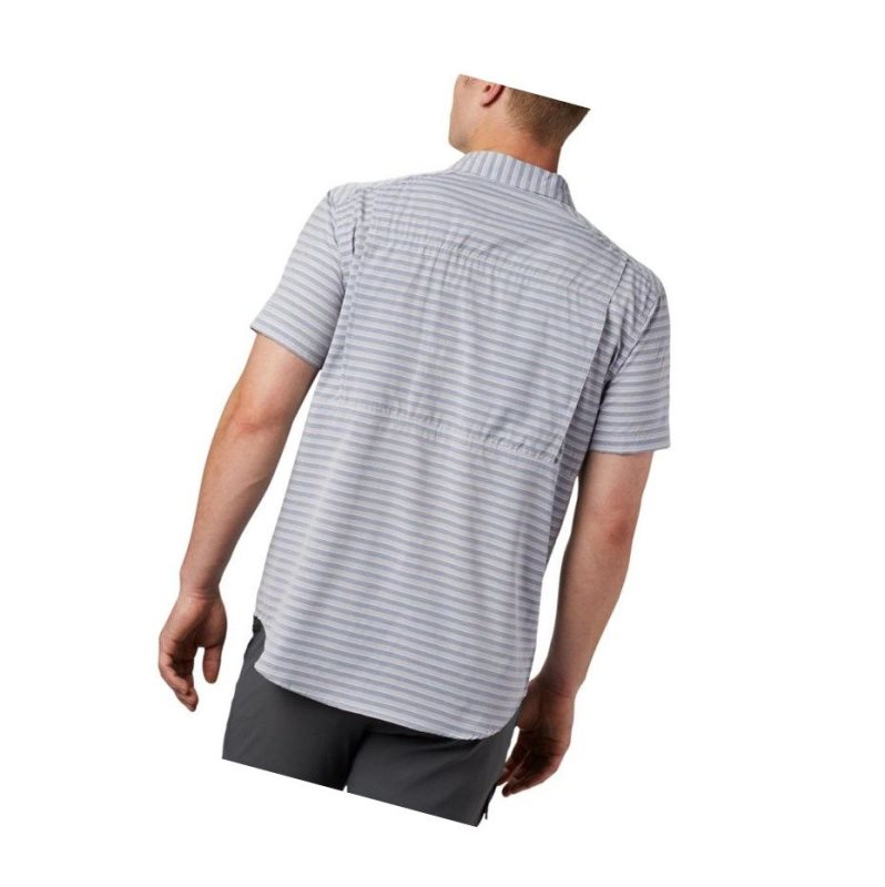 Pánské Košile Columbia Twisted Creek II Short Sleeve Tmavě Blankyt | UMJA-58746