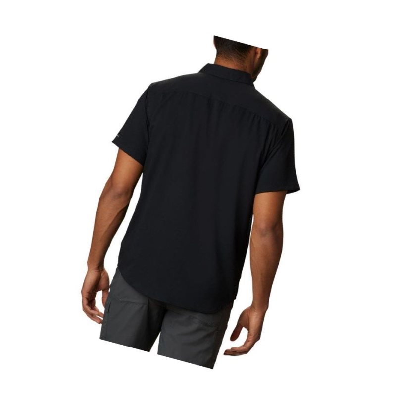 Pánské Košile Columbia Utilizer II Solid Short Sleeve Big Černé | GALV-08256