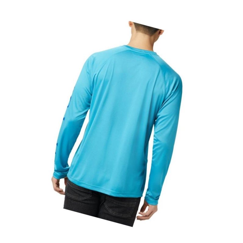 Pánské Mikina Columbia Fork Stream Long Sleeve Blankyt | KRLB-52890