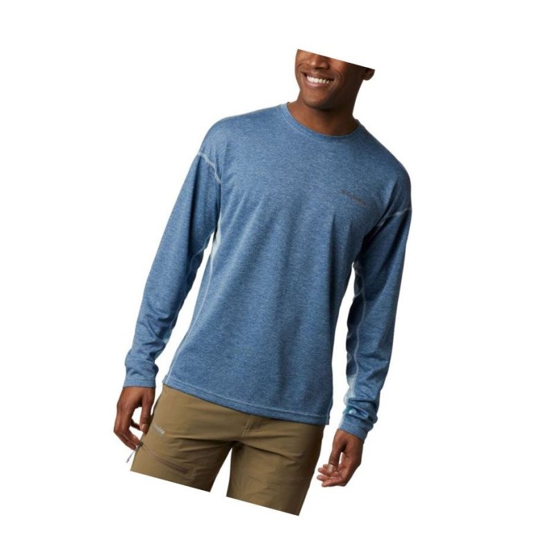 Pánské Mikina Columbia Irico Knit Long Sleeve Crew Neck Blankyt | VKQI-36189