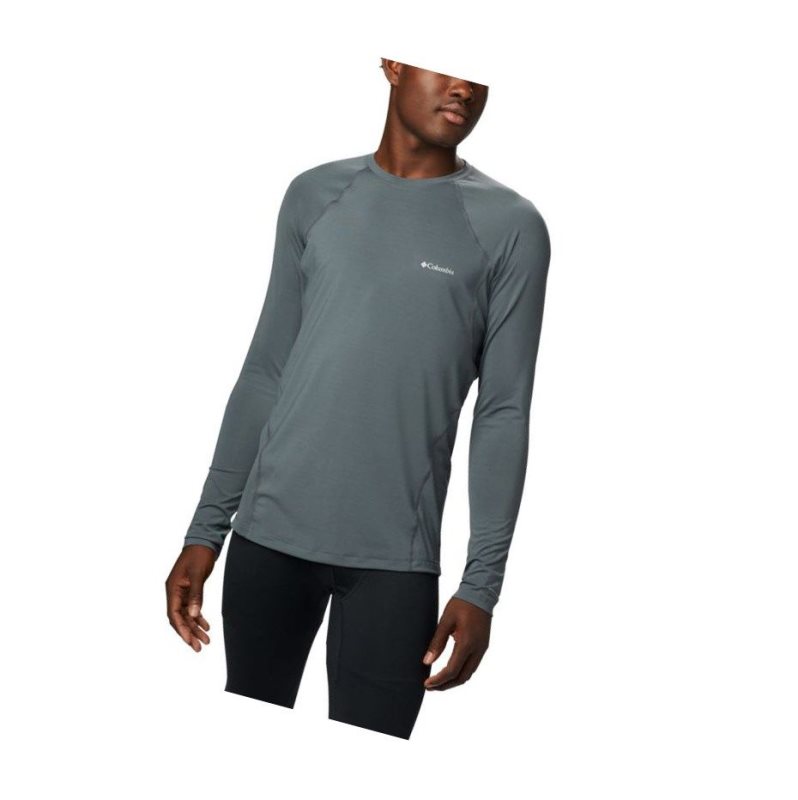 Pánské Mikina Columbia Midweight Stretch Baselayer Long Sleeve Tmavě Šedé | NCVM-17032