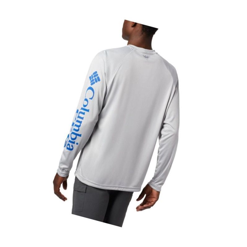 Pánské Mikina Columbia PFG Terminal Tackle Long Sleeve Šedé Blankyt | YVRA-84061