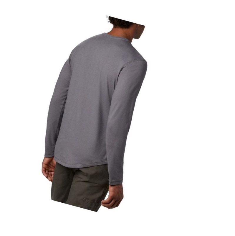 Pánské Mikina Columbia Rugged Ridge Long Sleeve Crew Šedé | KOCL-36280