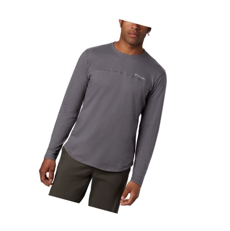 Pánské Mikina Columbia Rugged Ridge Long Sleeve Crew Šedé | KOCL-36280