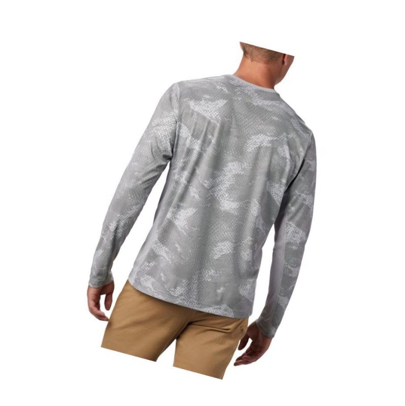 Pánské Mikina Columbia Solar Chill 2.0 Long Sleeve Šedé | EWYK-96485