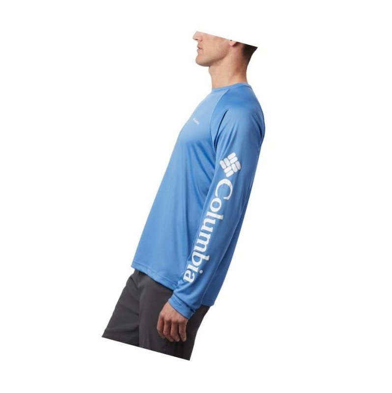 Pánské Mikina Columbia Summit Sands Long Sleeve Blankyt | SAVP-72593