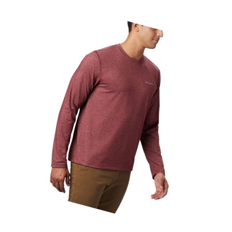 Pánské Mikina Columbia Thistletown Park Crew Neck Long Sleeve Červené | OUKL-70316