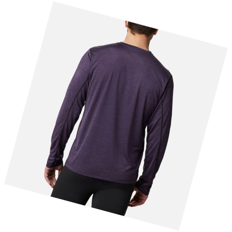 Pánské Mikina Columbia Trinity Trail II Long Sleeve Fialové | XCSA-14635