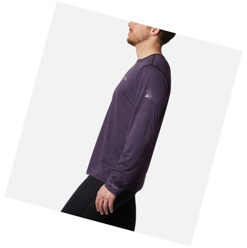 Pánské Mikina Columbia Trinity Trail II Long Sleeve Fialové | XCSA-14635