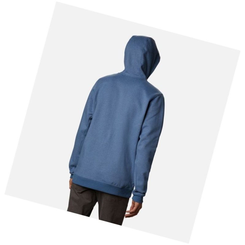 Pánské Mikina s Kapucí Columbia Hart Mountain?Full Zip Tall Blankyt Šedé | TIFH-17652