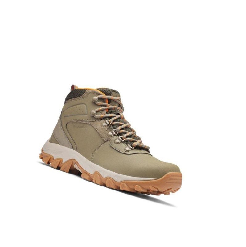 Pánské Pohorky Columbia Newton Ridge Plus II Waterproof Wide Olivy Zelené | STDV-39157