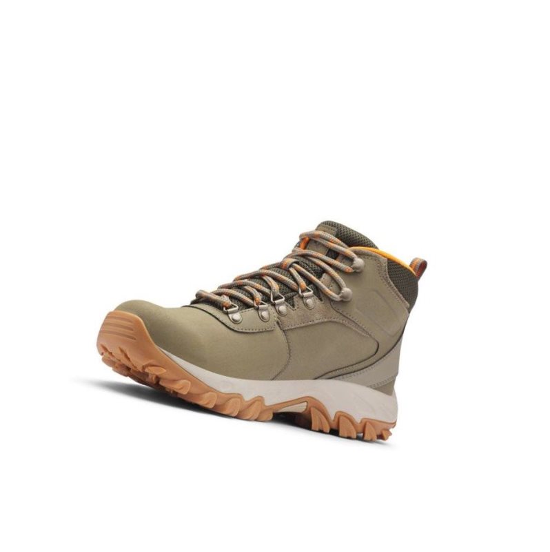 Pánské Pohorky Columbia Newton Ridge Plus II Waterproof Wide Olivy Zelené | STDV-39157