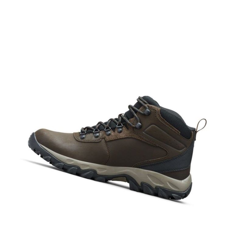 Pánské Pohorky Columbia Newton Ridge Plus II Waterproof Wide Tmavě Hnědé Šedé | HQYW-65123