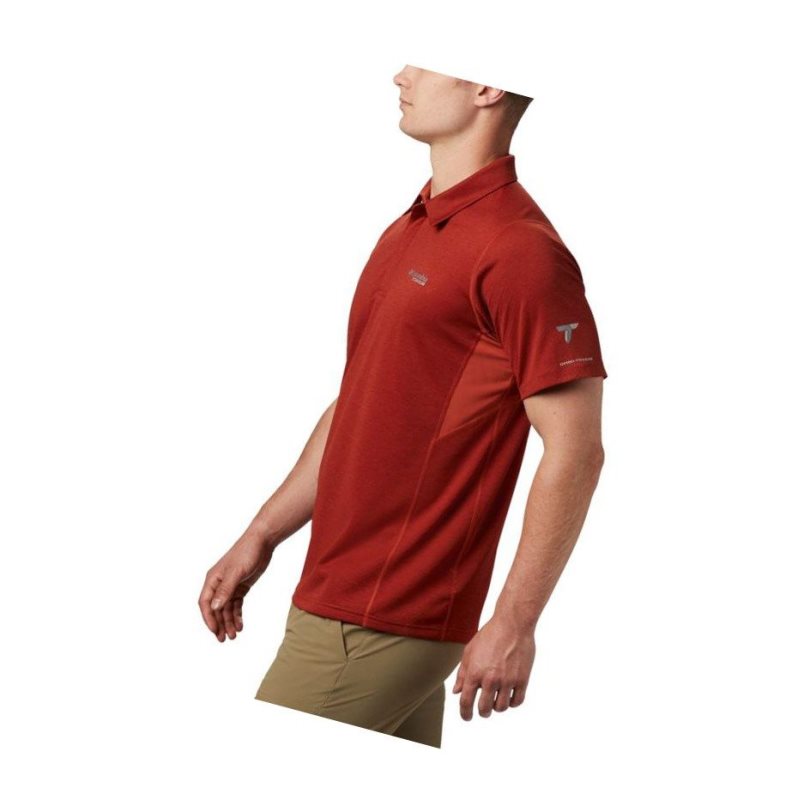 Pánské Polo Triko Columbia Irico Knit Červené | BQAX-97486