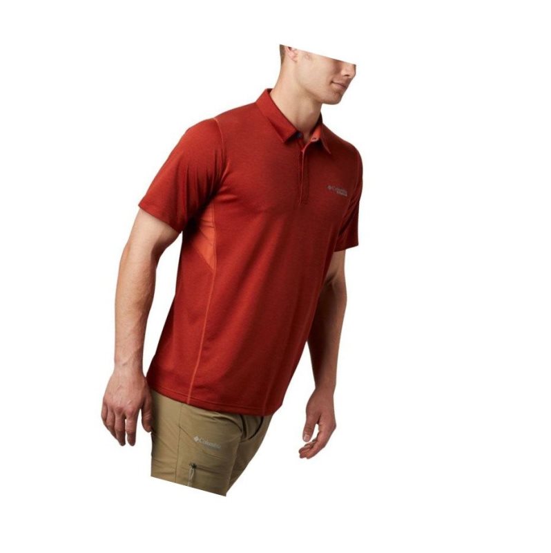 Pánské Polo Triko Columbia Irico Knit Červené | BQAX-97486