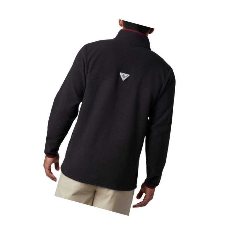 Pánské Pulovr Columbia Collegiate PFG Harborside Fleece - Florida State Černé | RGCE-08953