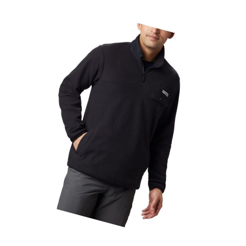 Pánské Pulovr Columbia Harborside II Fleece Černé | ONMW-02683