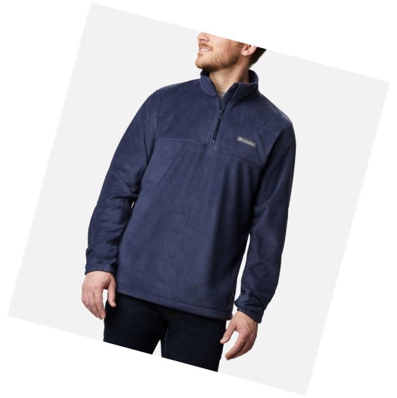 Pánské Pulovr Columbia Steens Mountain Half Zip Fleece Tmavě Blankyt | OWKR-65840