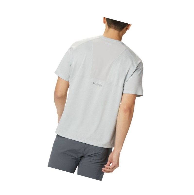 Pánské Tričko Columbia Irico Knit Short Sleeve Crew Šedé | VXTF-49506