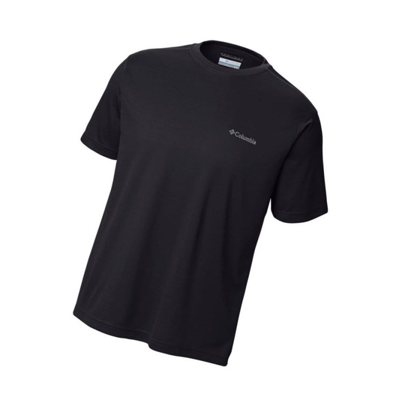 Pánské Tričko Columbia Meeker Peak Short Sleeve Crew Hnědožlutý | QOIF-71085