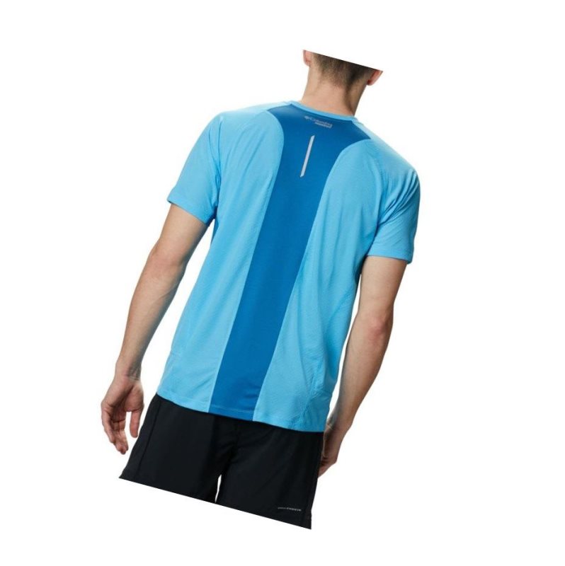 Pánské Tričko Columbia Titan Ultra II Short Sleeve Blankyt | JBQS-87495