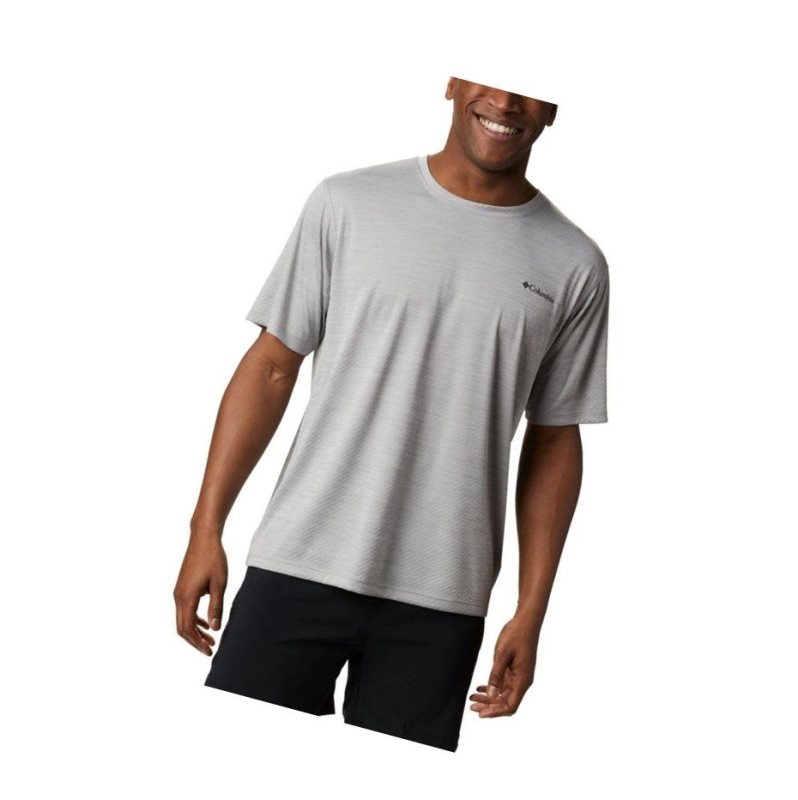 Pánské Tričko Columbia Zero Rules Short Sleeve Šedé | OPDZ-97240