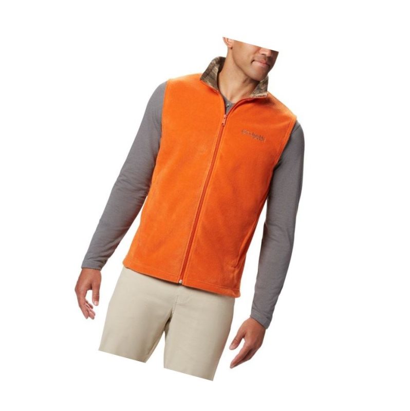 Pánské Vesta Columbia PHG Fleece Oranžové | QDTY-73019